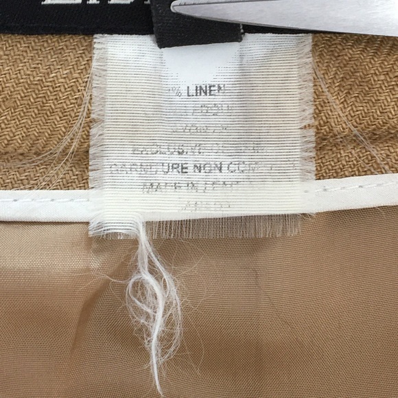 Vintage Y2K LIDA BADAY Linen Skirt with embroidery - Picture 13 of 15